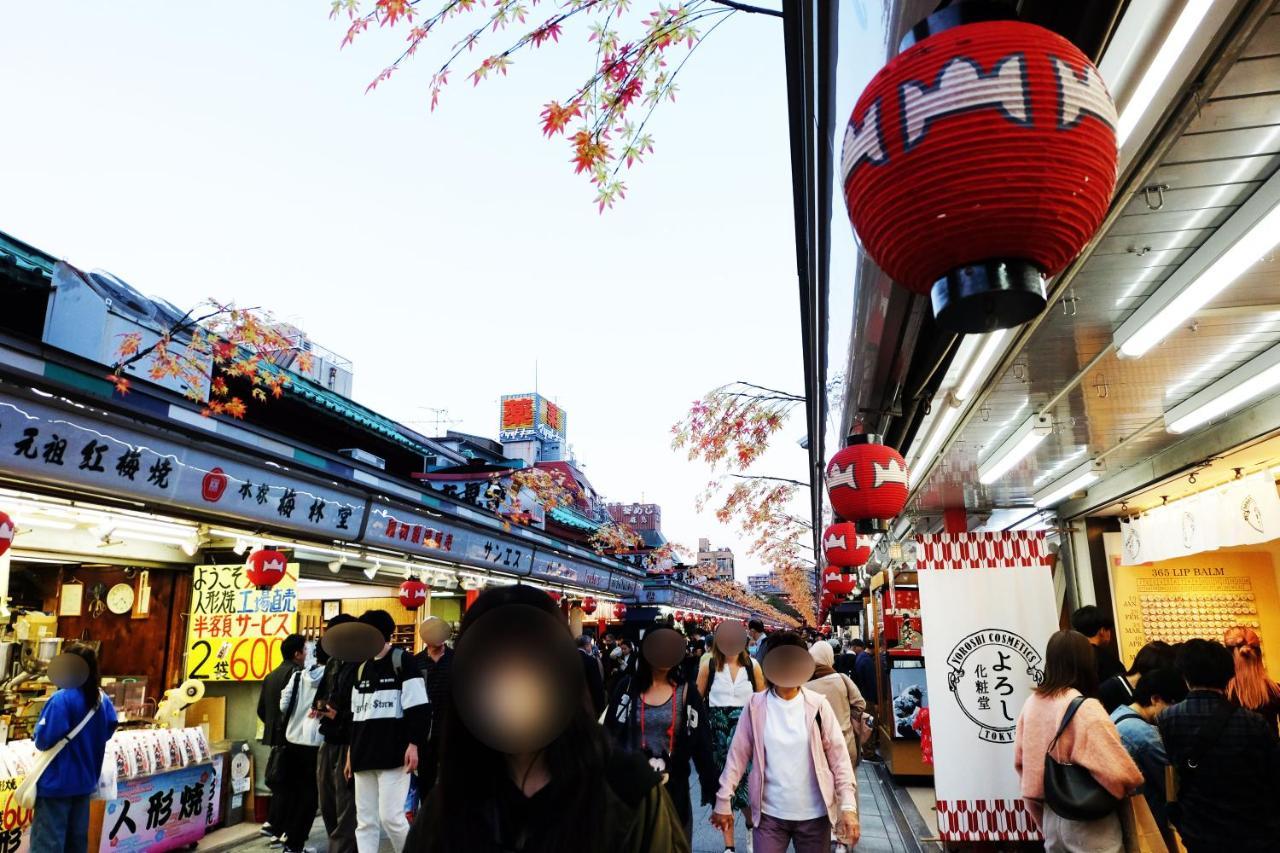 夢の舎 浅草 Yumenoya Asakusa Tokio Buitenkant foto